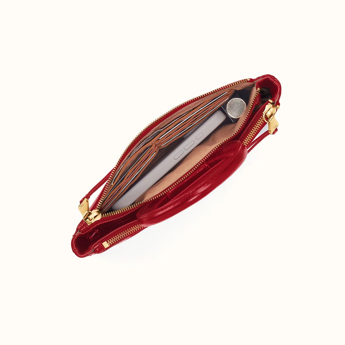 Sable Crossbody True Red