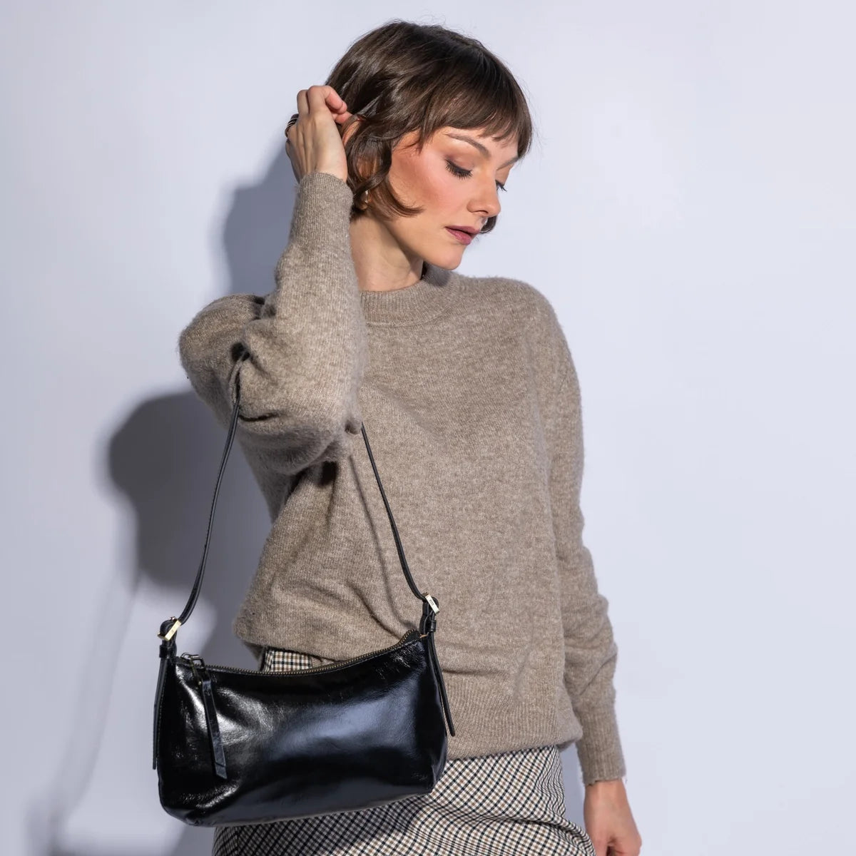 Scottie Slim Shoulder Bag Black
