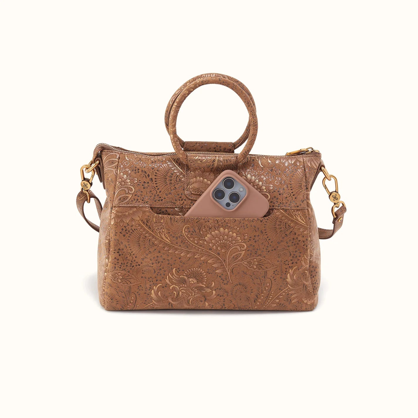 Sheila Mink Folklore Medium Satchel