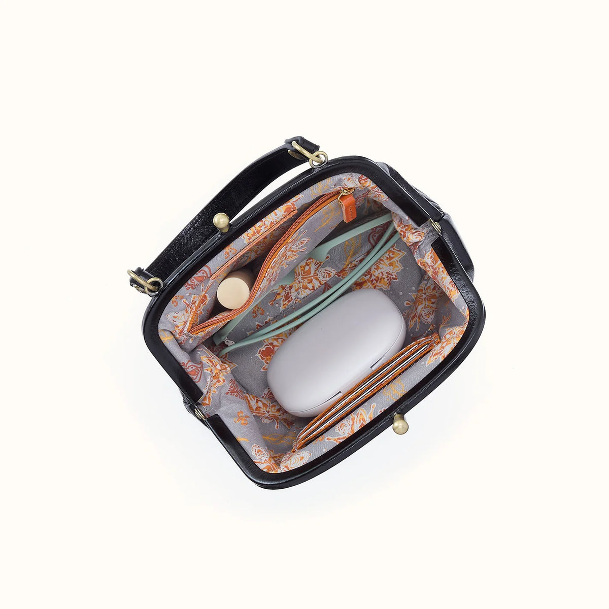 Alba Frame Crossbody Black