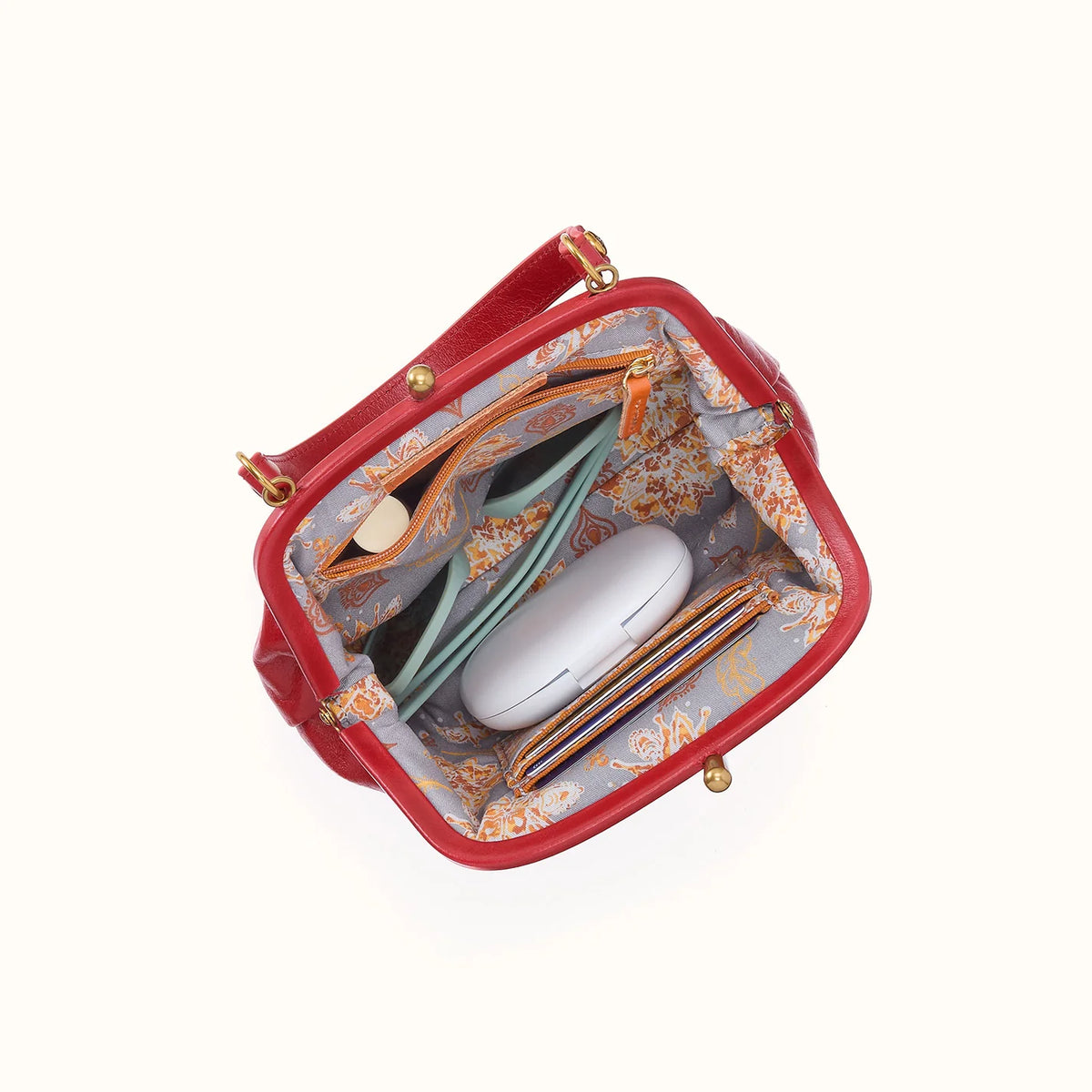 Alba Frame Crossbody True Red
