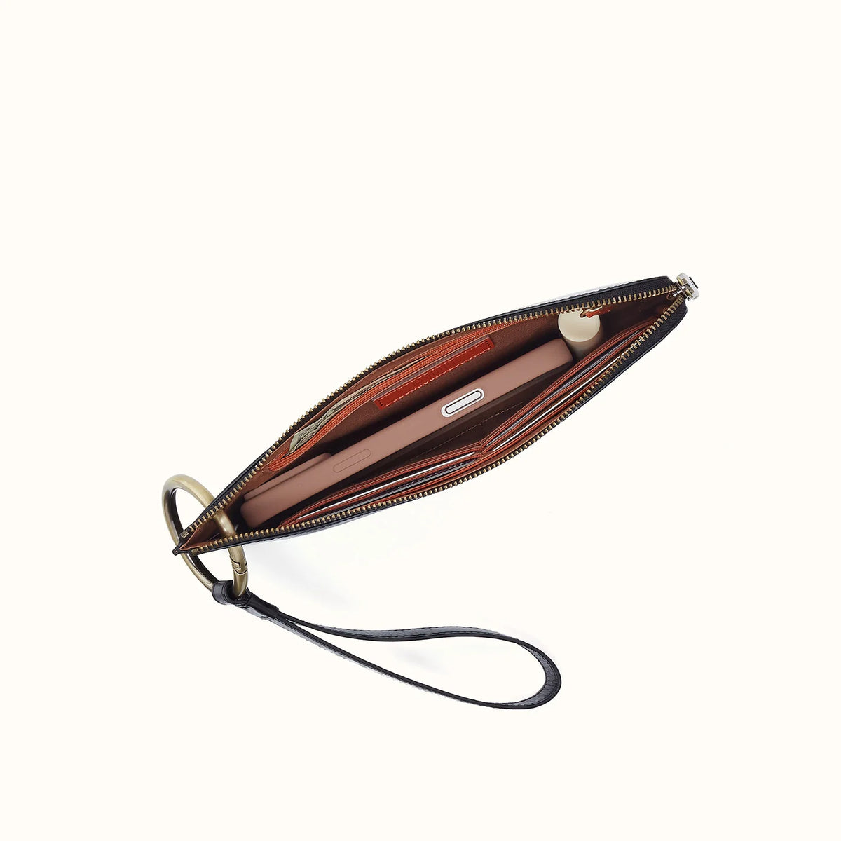 Jett Black Wristlet