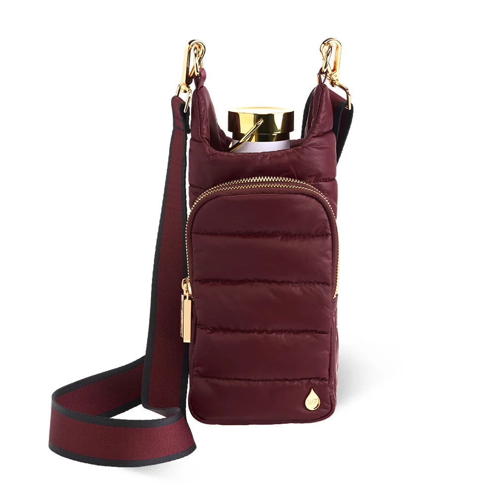 Dark Cherry HydroBag® with Gold Hardware