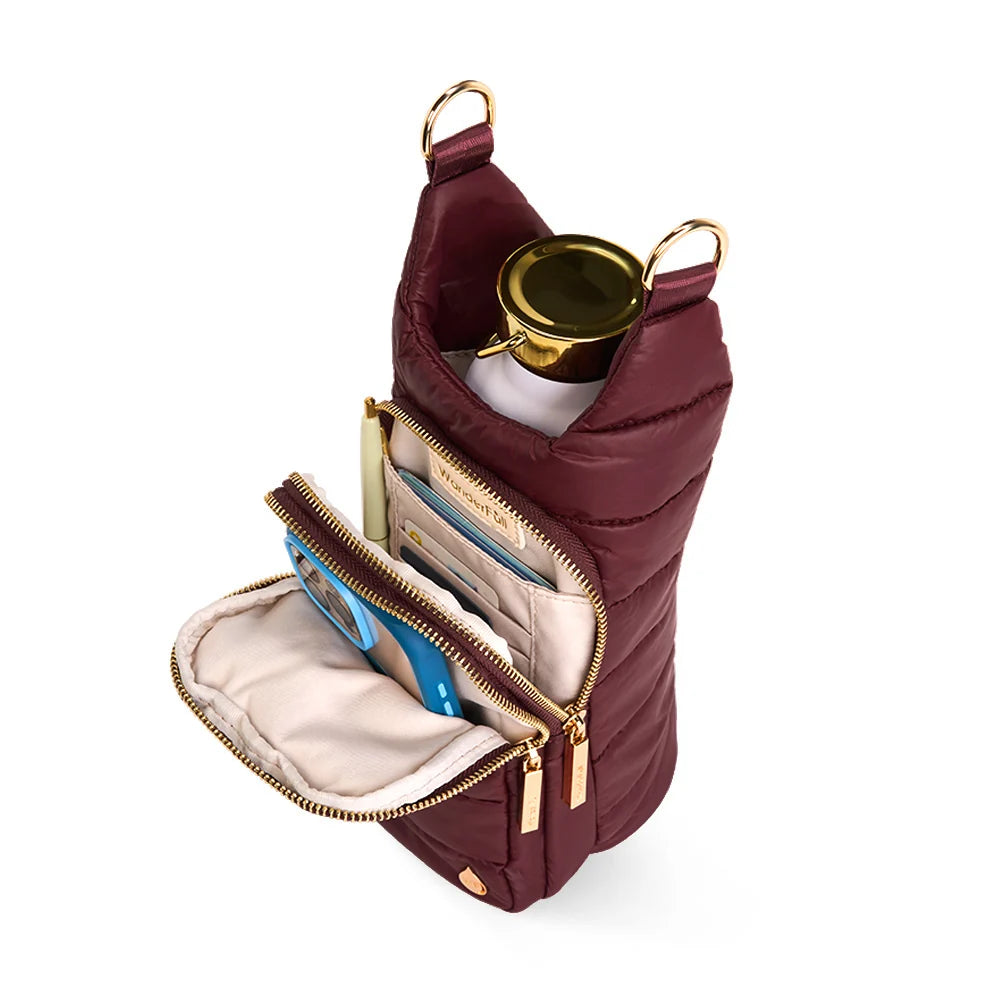 Dark Cherry HydroBag® with Gold Hardware