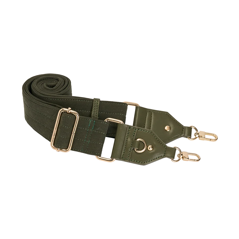 Forest Green Corduroy HydroBag® with Gold Hardware