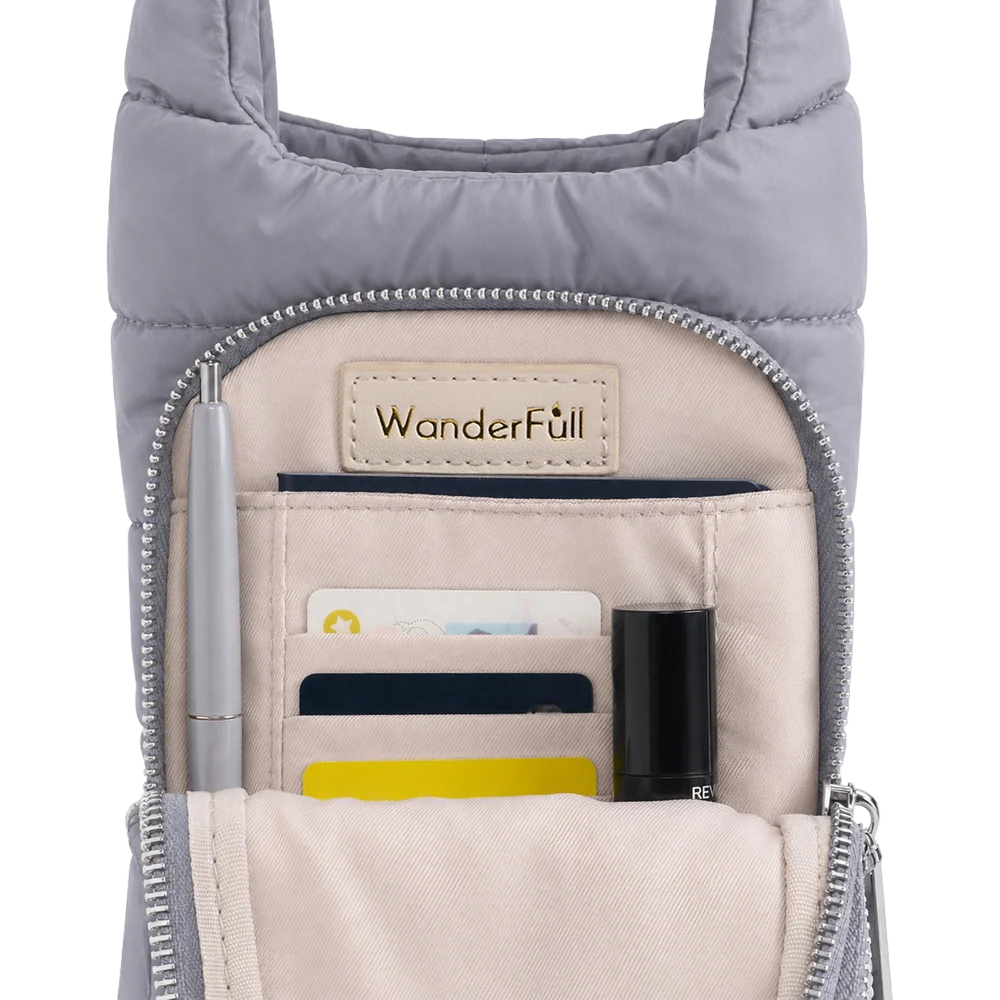 Dove Grey HydroBag® with Silver Hardware