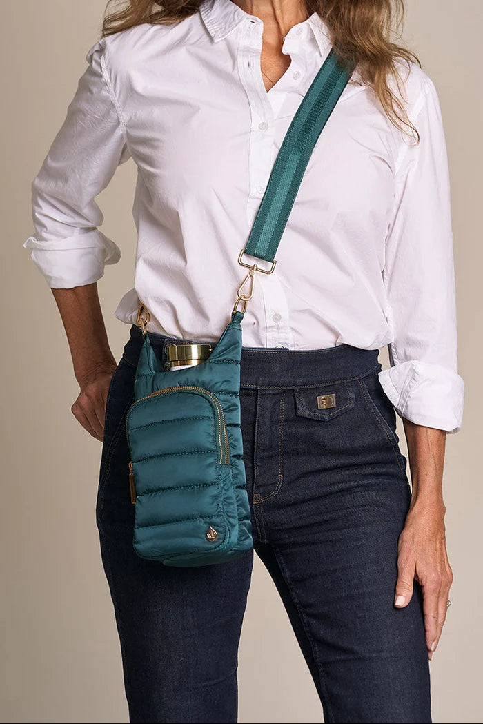 Peacock Teal HydroBag® with Gold Hardware