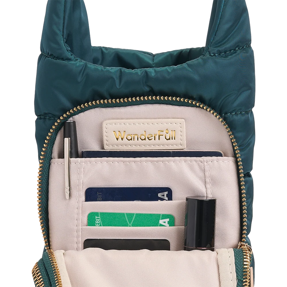 Peacock Teal HydroBag® with Gold Hardware