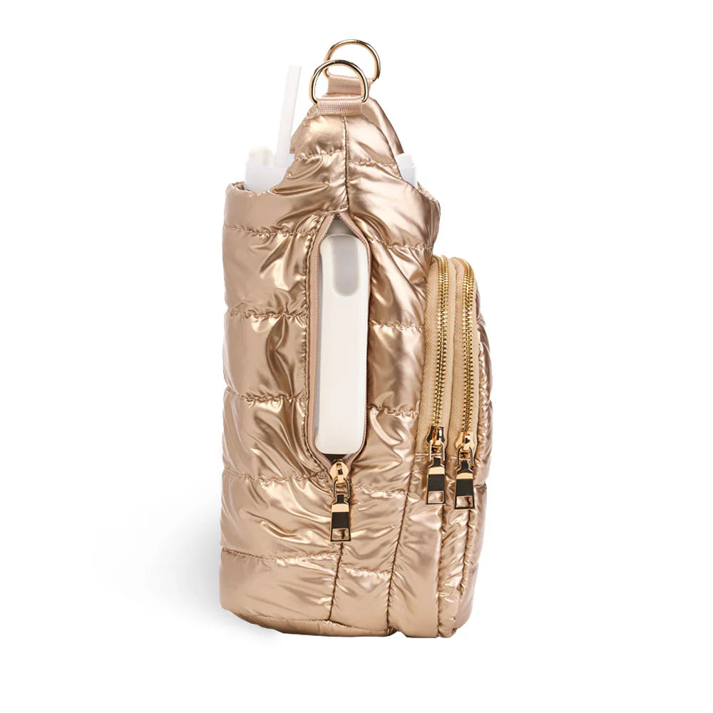 HydroBag Handle Gold with Striped Strap