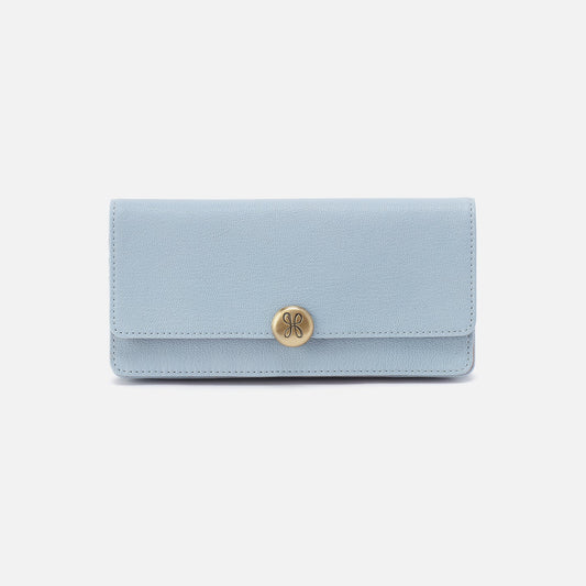 Hutton Large Wallet Dusted Sky