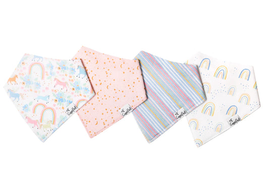 Bandana Bibs Whimsy Set of 4