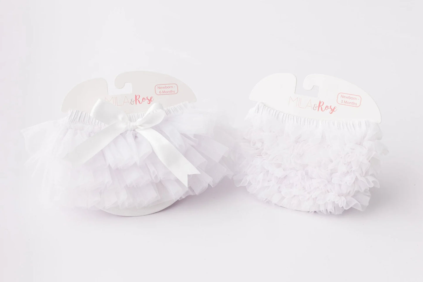 White Ruffle Tutu Bloomer