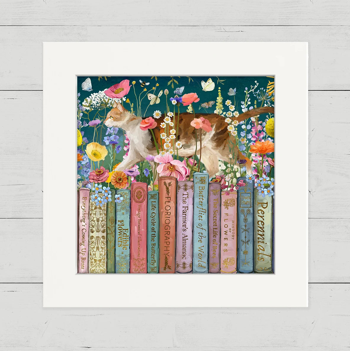 Wildflower Books Happy Square Art