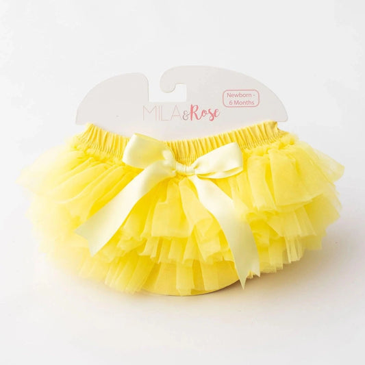 Yellow Ruffle Tutu Bloomer