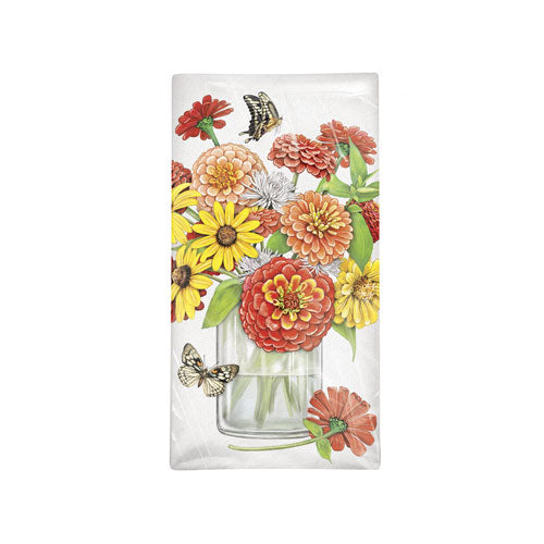 Zinnia Jar Towel