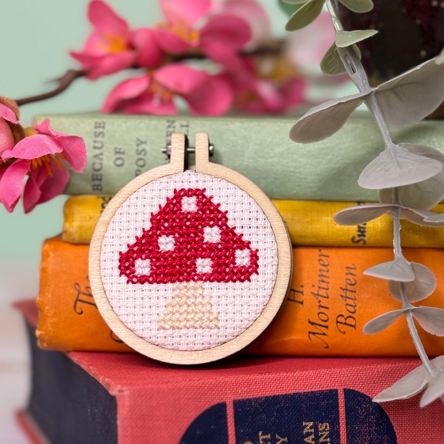 "You're a Fungi" Mini Matchbox Cross Stitch Kit