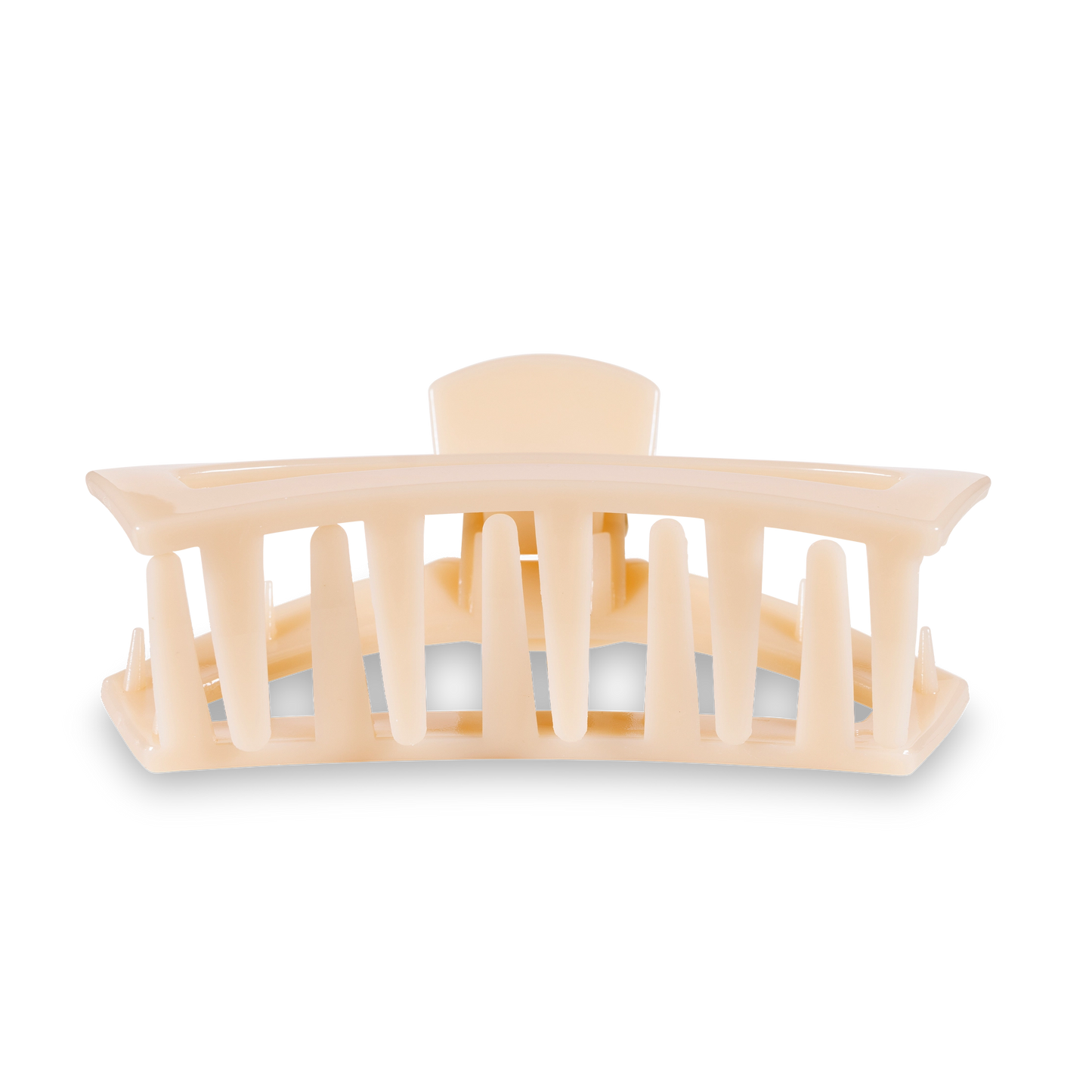 Almond Beige Open Large Claw Hair Clip