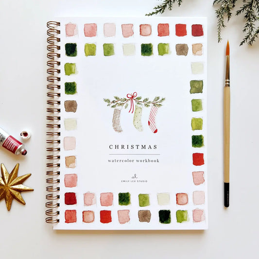 Watercolor Workbook Christmas