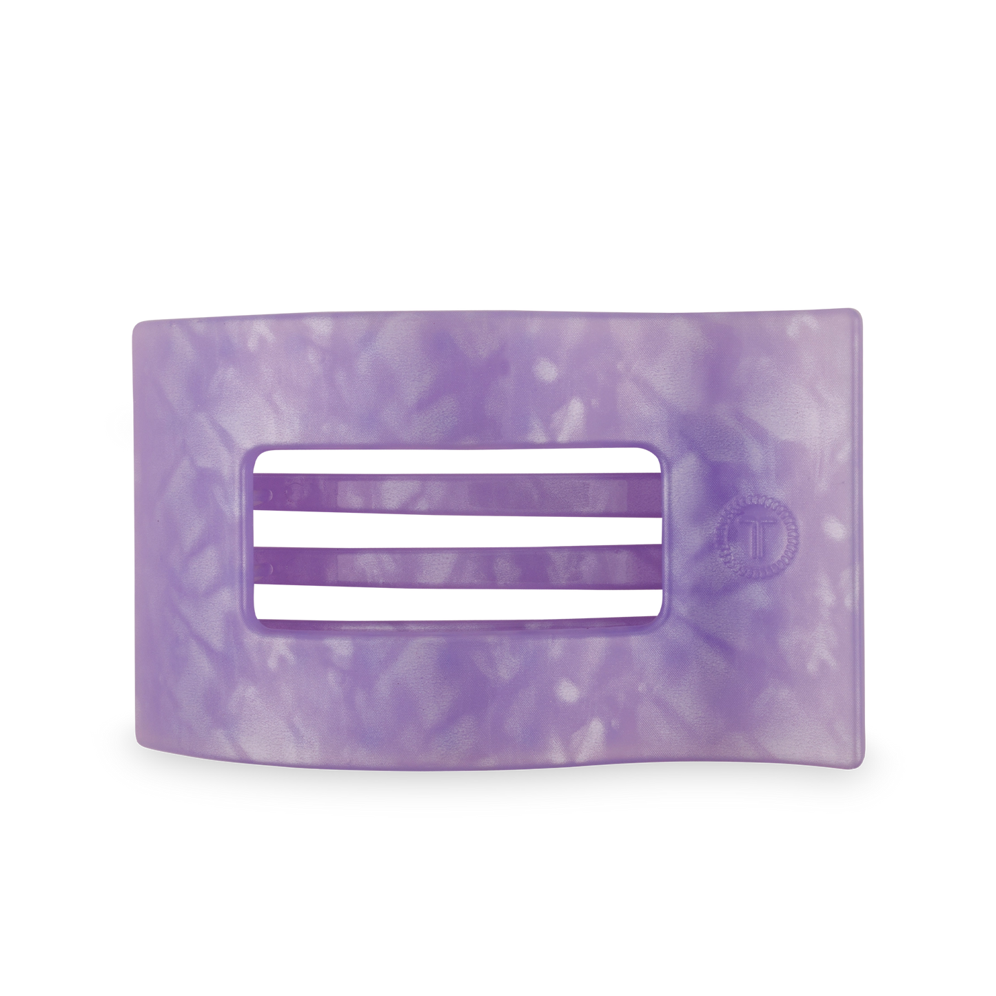 Lavender Mist Large Flat Rectangle Hair Clip
