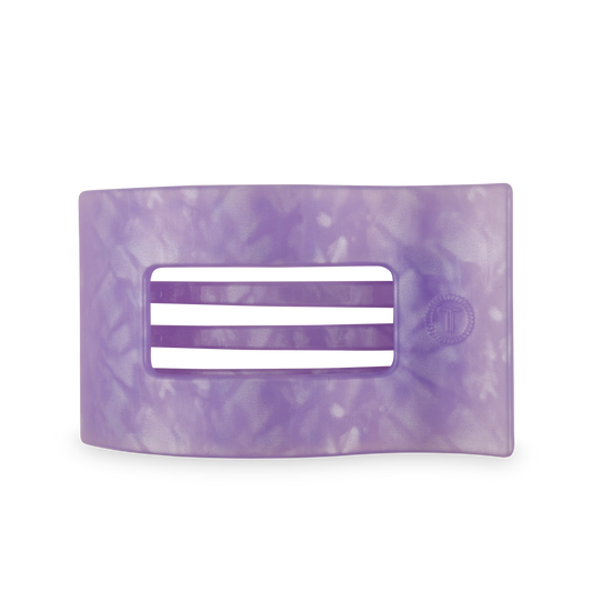 Lavender Mist Large Flat Rectangle Hair Clip