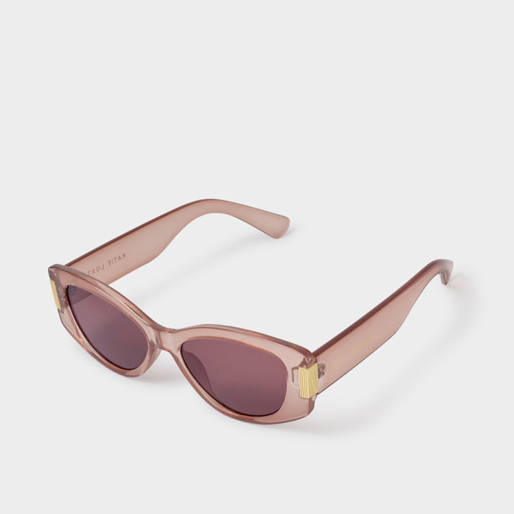 Rimini Sunglasses Pink Transparent