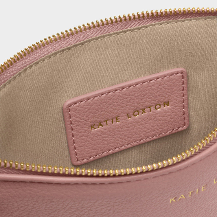 Hallie Wristlet Pouch Pink Heather