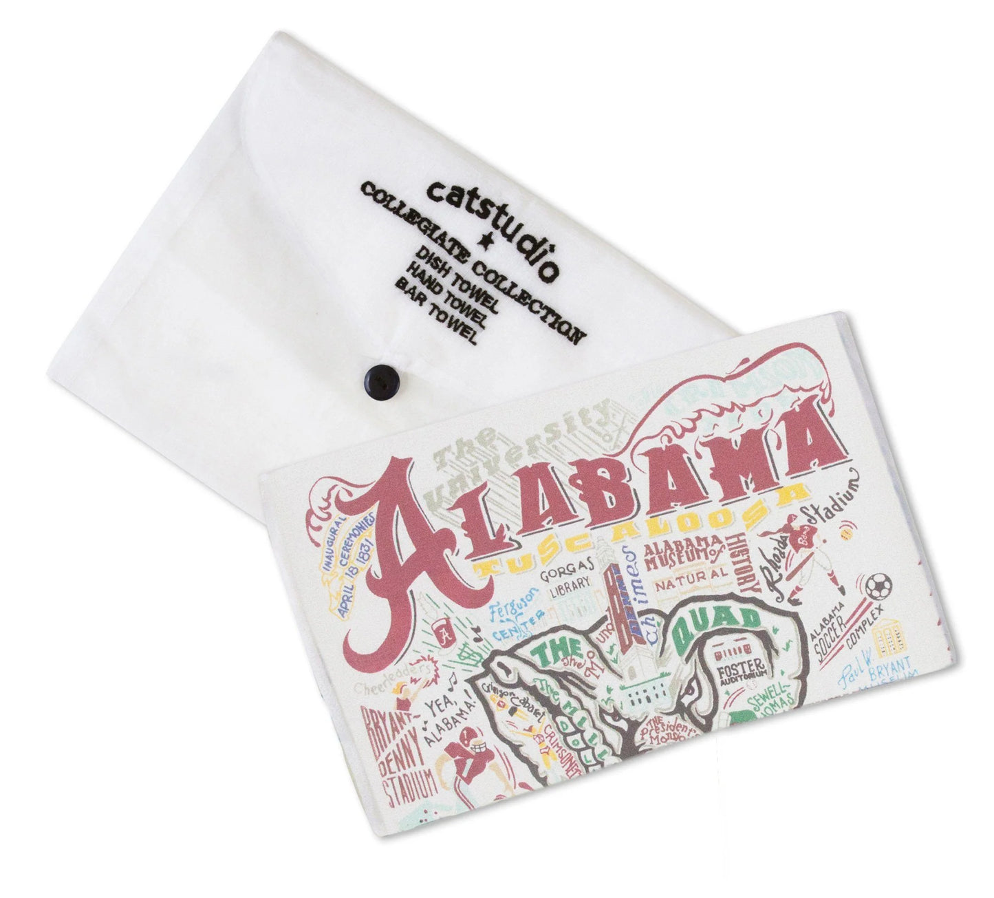 Catstudio Dish Towel Alabama