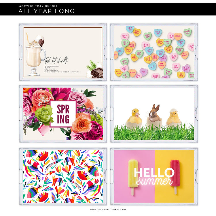 All Year Long Insert Set of 12