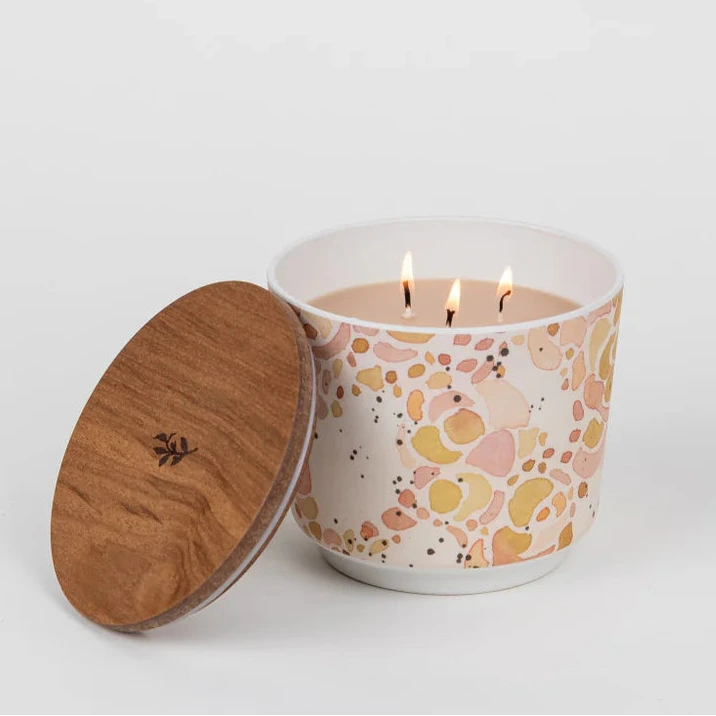 Cashmere Kiss Patterned 3 Wick Candle