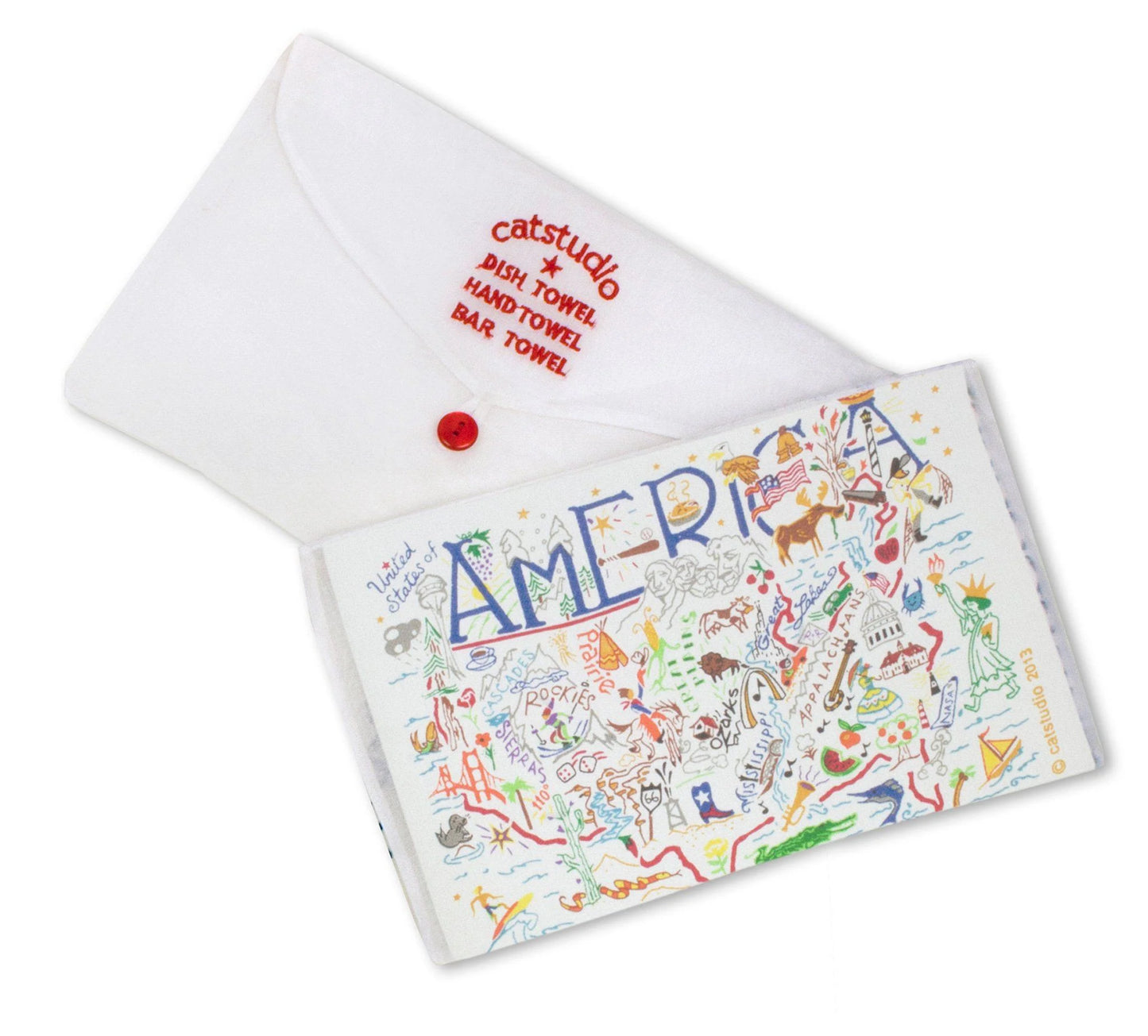 Catstudio Dish Towel America