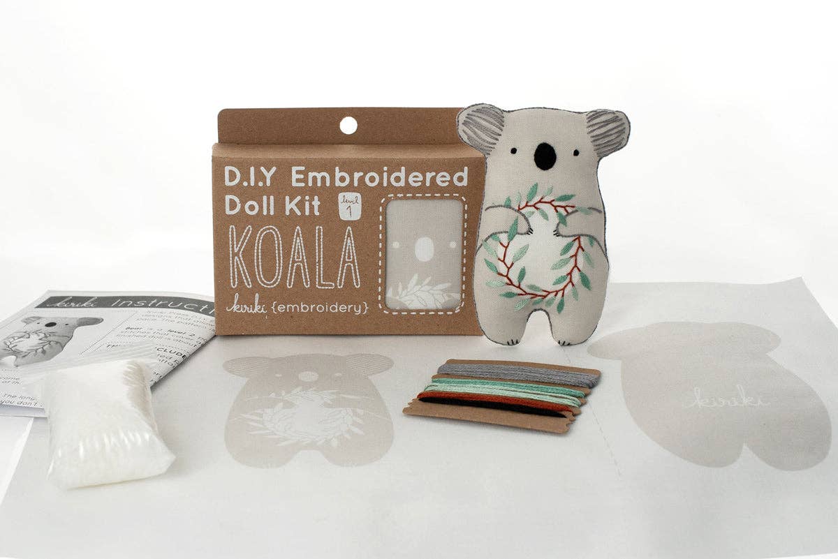 Koala Embroidery Kit