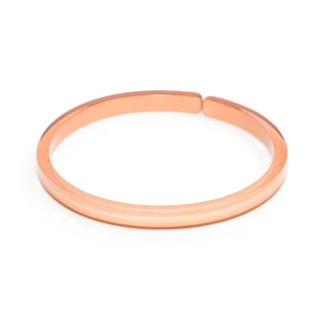 Skinny Resin Bangle Beige