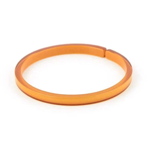 Skinny Resin Bangle Honey