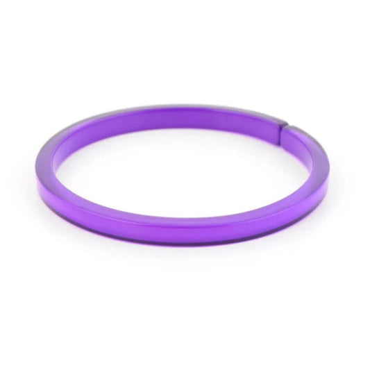 Skinny Resin Bangle Purple