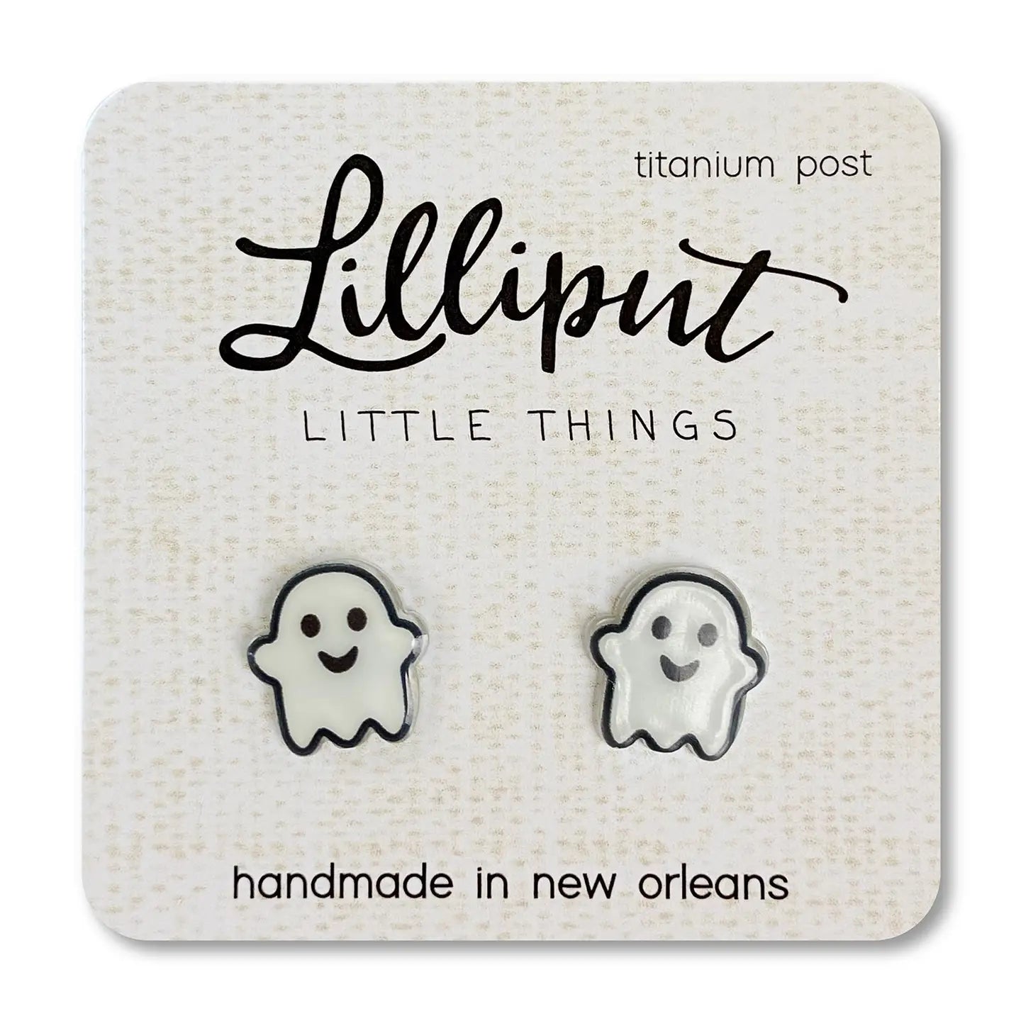 Lilliput Ghost Earrings