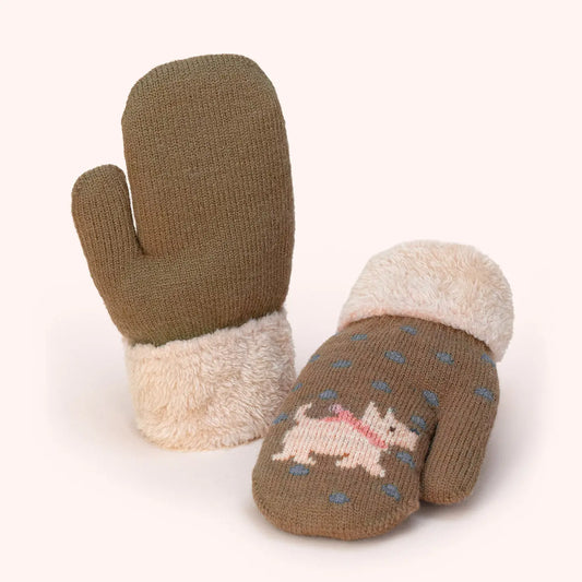 Kids Westie Mittens