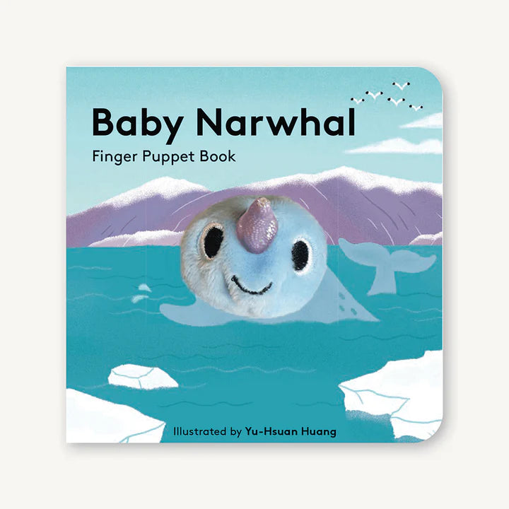 Baby Narwhal Finger Puppet Book