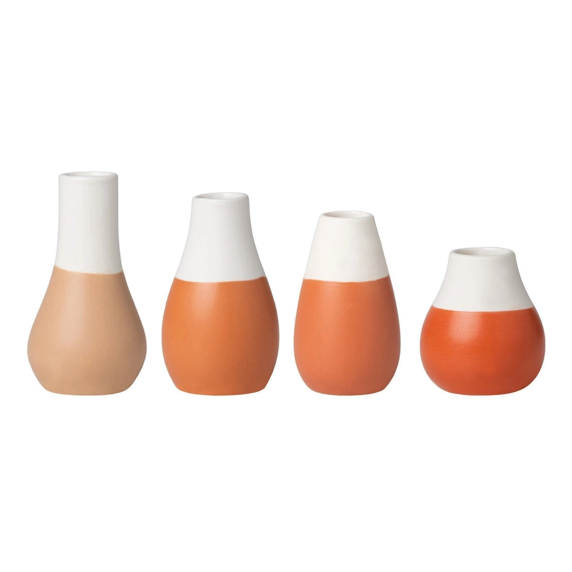 Earthtone Two-Tone Mini Vase