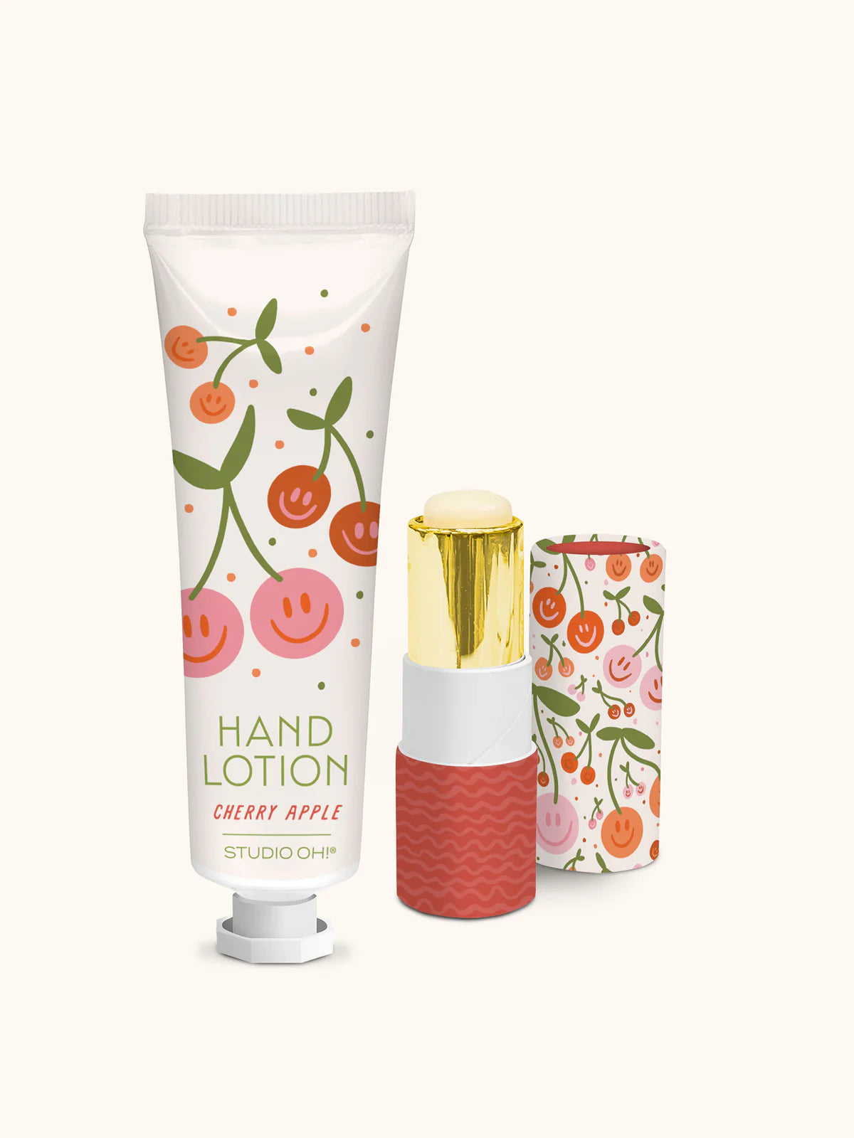 Lip Balm & Hand Lotion Set Be All Smiles