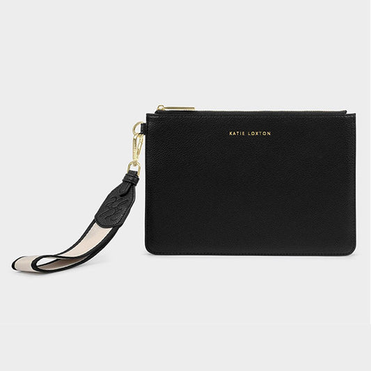 Lottie Black Wristlet