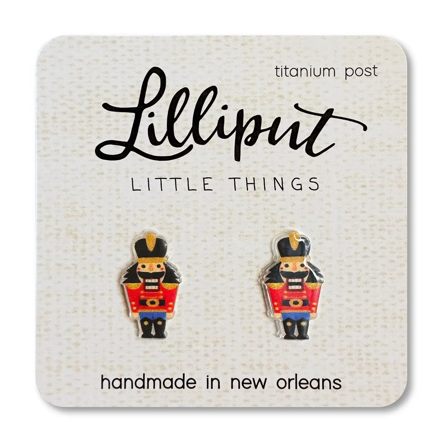 Lilliput Nutcracker Earrings