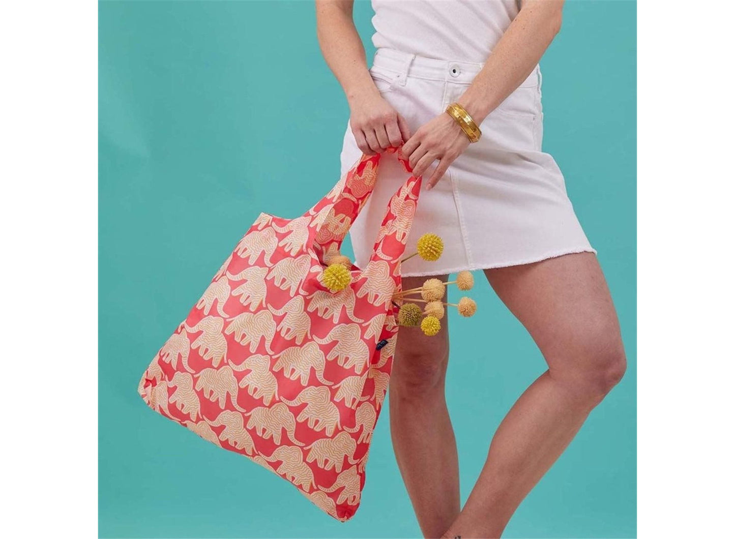 Elephants Blu Bag in a Pouch