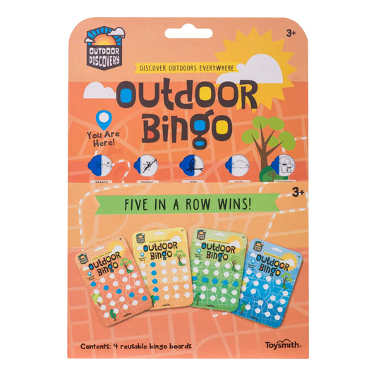 Outdoor Bingo 4 Pack Travel Game