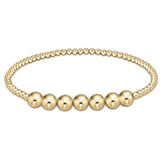 Classic Gold Bliss 3mm Bracelet 6mm