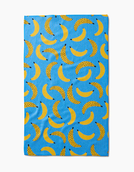 Blue Bananas Kitchen Tea Towel