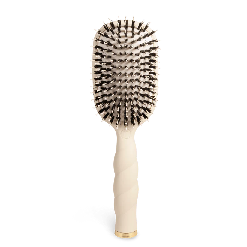 Boar Bristle Full-Size Hair Brush Tan