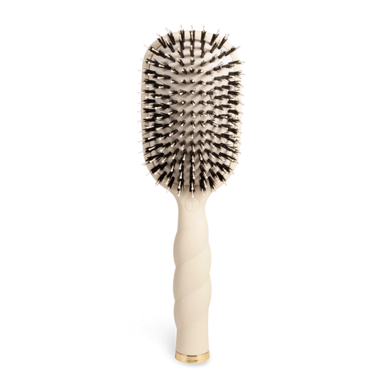 Boar Bristle Full-Size Hair Brush Tan