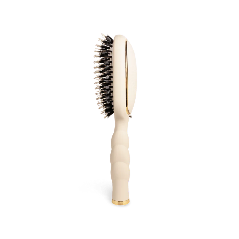 Boar Bristle Full-Size Hair Brush Tan
