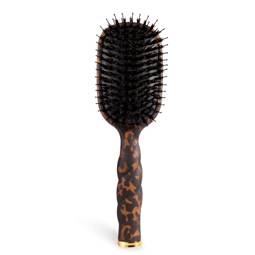 Boar Bristle Full-Size Hair Brush Tortoise