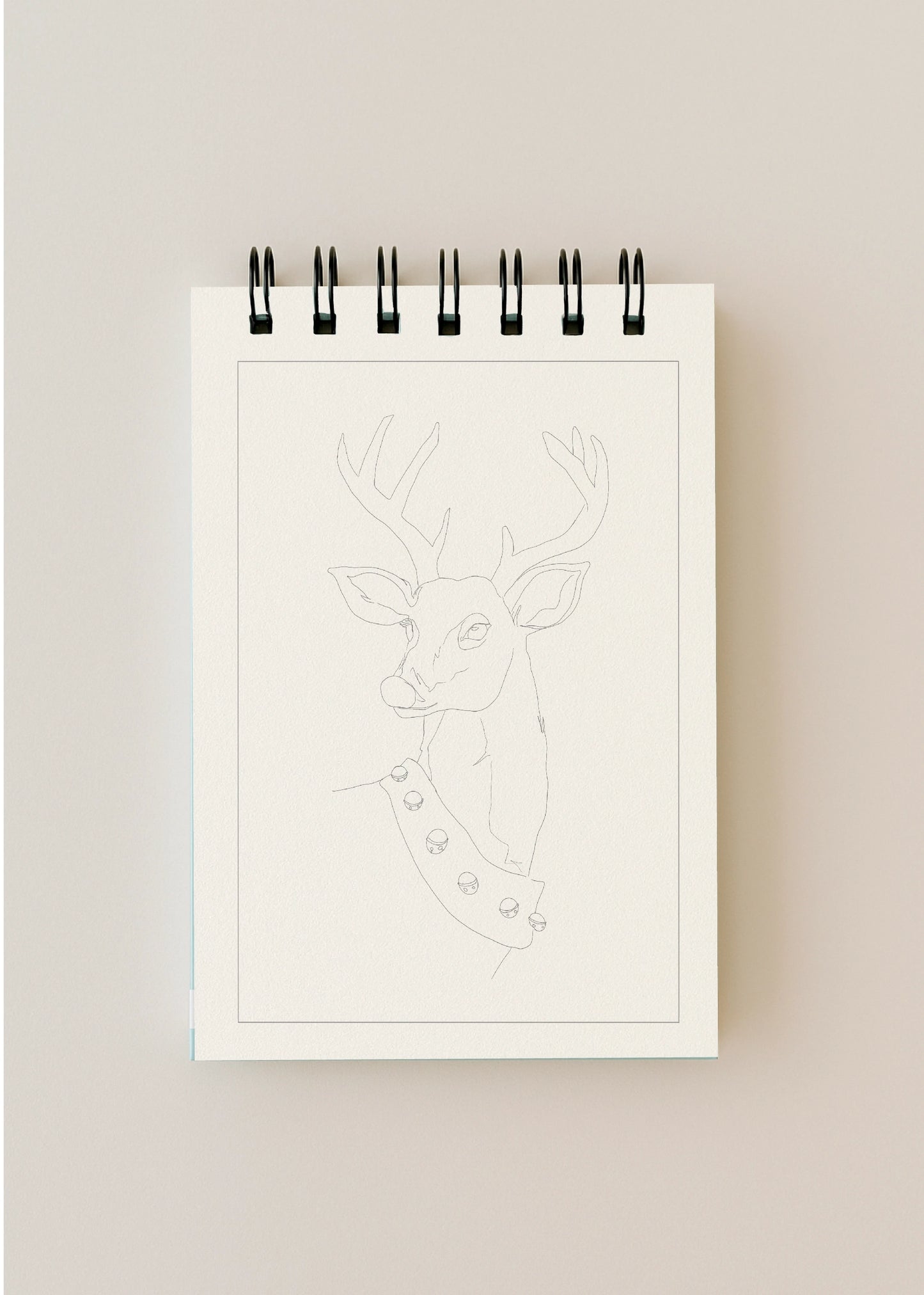 A Little Bit of Christmas Mini Watercoloring Book